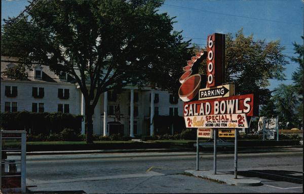6,000 Salad Bowls North Conway New Hampshire