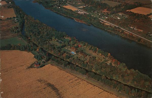 Pennington Island Camp on the Delaware Frenchtown New Jersey