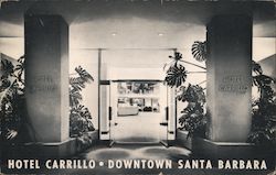 Hotel Carrillo, Carrillo at Chapale Street Postcard