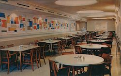 Terrace Room, Newcomb Hall, University of Virginia Postcard