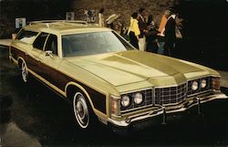 1973 Ford LTD Country Squire Station Wagon Postcard
