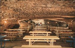 Snowball Room in Mammoth Cave Postcard