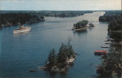 Thousand Islands International Bridge Postcard