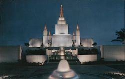 Oakland Temple, Church of Jesus Christ of Latter-dat Saints Postcard