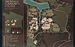 Scale Model Of Onondaga Community College Postcard