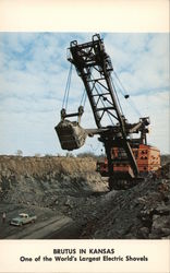 Brutus in Kansas - Pittsburg and Midway Coal Mining Co Postcard