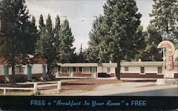 The Hill Crest Motel Postcard