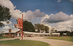 Mel-e-de Motel Postcard