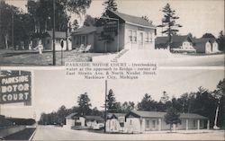 Parkside Motor Court Postcard