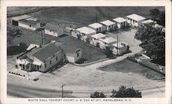White Hall Tourist Court Postcard