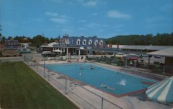 Alamo Plaza Court Postcard