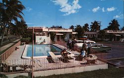 Harris House Motels Hollywood, FL B. Amadeus Rubel Postcard Postcard Postcard