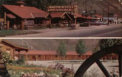 Wagon Wheel Village Motel and Restauurant Jackson, WY Postcard Postcard Postcard