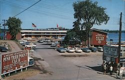 Captain Thomson's Motor Lodge Alexandria Bay, NY Postcard Postcard Postcard