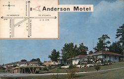 Anderson Motel Postcard