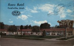 Moore Motel Postcard