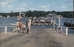 Ferry on Beautiful Chautauqua Lake Postcard