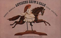 Santa Monica Civic Center Antiques Show & Sale Postcard