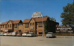 Harwood Motor Lodge Postcard
