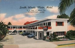 South Winds Motor Hotel Postcard