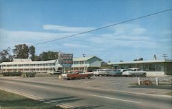 College View Motel and Restaurant Postcard