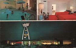 Imperial House Motel North Postcard