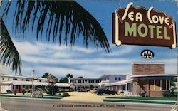 Sea Cove Motel Postcard