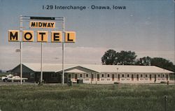 Midway Motel Postcard