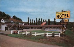Humboldt Gables Motel Postcard