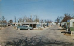 Leahy's Tourist Court and Trailer Park Postcard