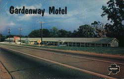 Gardenway Motel Postcard