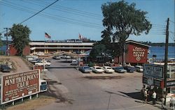 Captain Thomson's Motor Lodge Alexandria Bay, NY Postcard Postcard Postcard