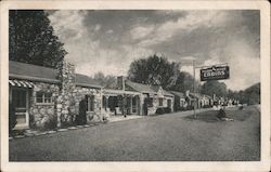 Pieon River Court Postcard