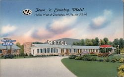 Town 'n Country Motel Postcard