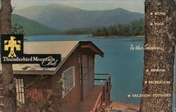 Thunderbird Mountain Club Resort Lake Santeetlah, NC Postcard Postcard Postcard