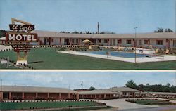 El Carlo Motel Postcard