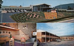 Sunset Hill Motel Breezewood, PA Postcard Postcard 