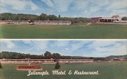 Zelienople Motel and Restaurant Postcard