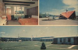 Howard Johnson Motor Lodge, Restaurant, and Cocktail Lounge Postcard