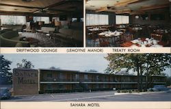 Lemoyne Manor, Sahara Motel Postcard