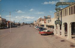 Looking North on South MacDonald Postcard