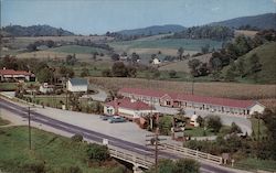 Village Motel and Restaurant Marion, VA Postcard Postcard Postcard