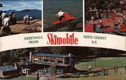 Greetings From Skimobile Postcard