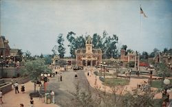 Disneyland Main Street U.S.A. Postcard