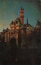 Sleeping Beauty Castle, Disneyland Anaheim, CA Postcard Postcard Postcard