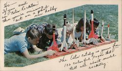 Estes Model Rockets Postcard