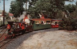 Dry Gulch Railroad, Hershey Park Postcard