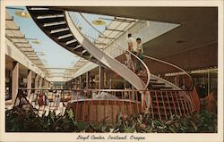 The Mall and the Many Shops of the Lloyd Center Postcard