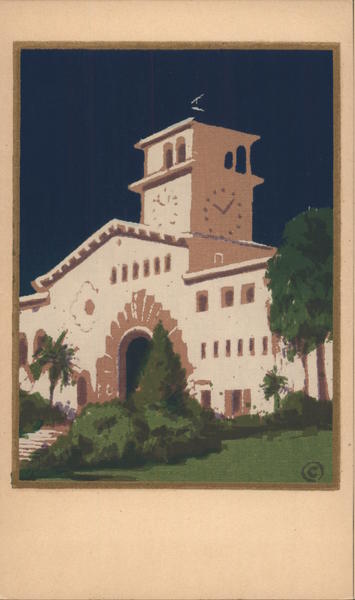 View of Santa Barbara, California