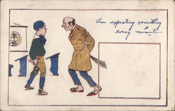 School teacher threatens student with a switch Spanking